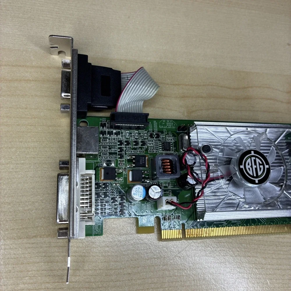 BFG Tech BFGR84512GS64E GeForce 8400GS 512MB DDR2 64-Bit PCI Express DVI Video